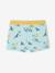 Dino baby swimsuit turquoise 