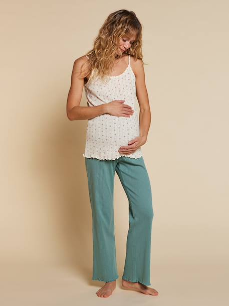 4-piece multi-season maternity set sage green 