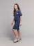 T-shirt dress navy blue 