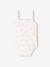 Pack of 2 girl's bodysuit with braces ecru 