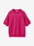 Girl's short-sleeved jumper JONEN lilac+rose 