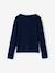 Girl's cardigan navy blue+sage green 