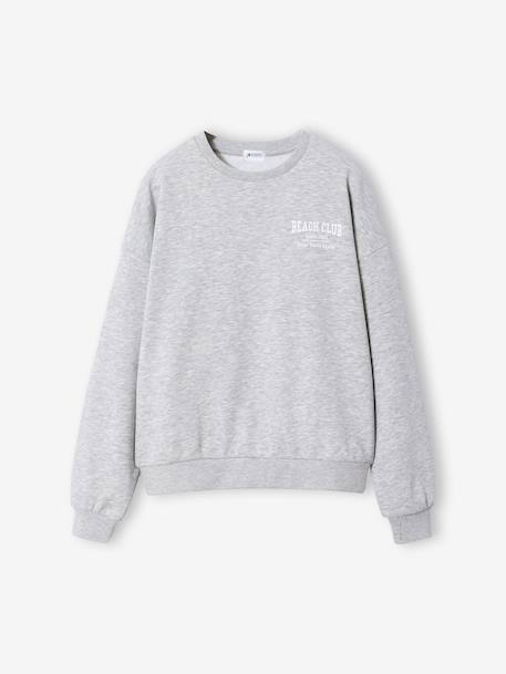 Jonen girl's essential sweatshirt marl grey 