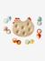 FSC® wooden hen with shape eggs wood 