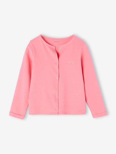 Dress + Jacket Outfit, for Girls mauve+printed pink 