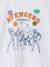 Boys' short-sleeved AVENGERS t-shirt white 