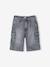 Skater Shorts, JONEN bleached denim+denim grey 