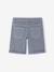 Boy's 5-pocket bermuda shorts clay beige+emerald green+grey blue+terracotta 