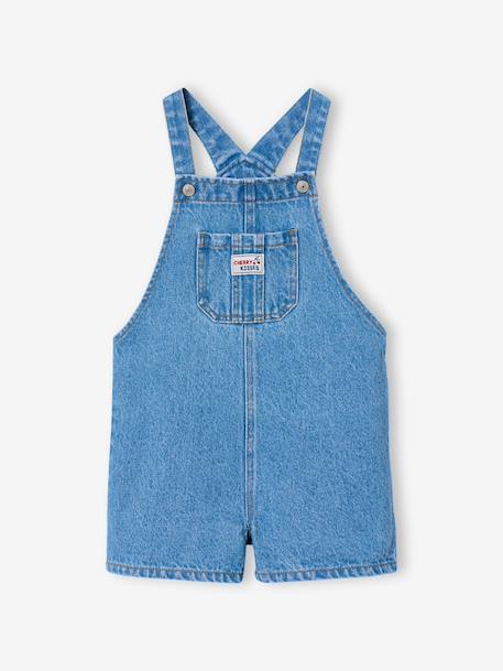 Dungaree and t-shirt set medium blue 