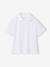 Boy's polo shirt and shorts set striped green 