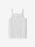 Pack of 3 ribbed tank tops for girls ecru 