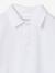 Boy's polo shirt and shorts set striped green 