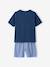 Pack of 2 short and long pyjamas ocean blue 