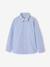 Long-sleeved shirt with bow tie sky blue 