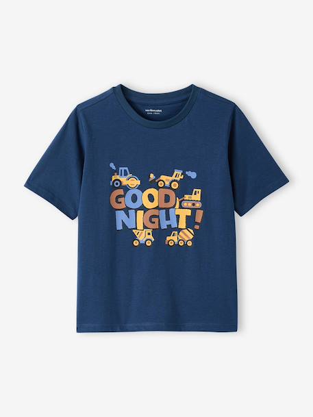 Pack of 2 short and long pyjamas ocean blue 