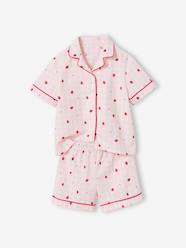 Girls-Strawberry short pyjamas set 
