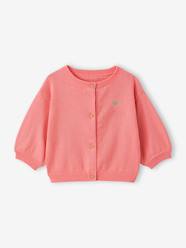 Basics Knitted Cardigan, Embroidered Heart, for Babies