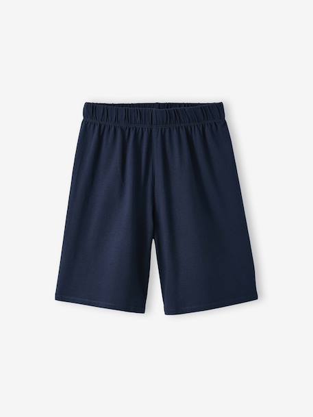 Pack of 2 short and long pyjamas navy blue 