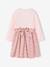 3-piece dress, cardigan and band for head accessories for hair set pale pink 