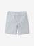 Boy's polo shirt and shorts set striped green 