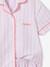 Short-sleeved pyjama playsuit to customise lilac 