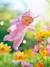 Pti Coeur Papillon doll 30cm rose 