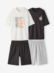 Boys-Pack of 2 short surf pyjamas 