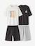 Pack of 2 short surf pyjamas anthracite 