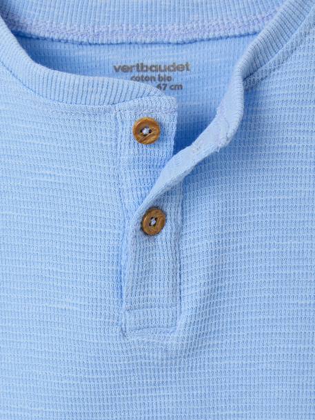 Organic cotton baby t-shirt blue 