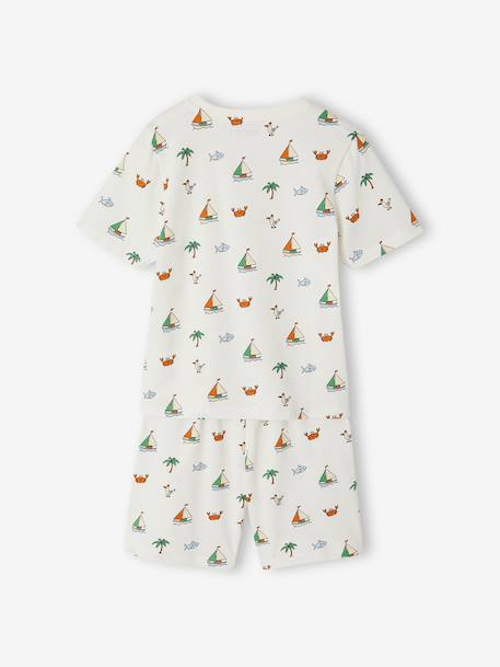 Pack of 2 pyjama shorts ecru 