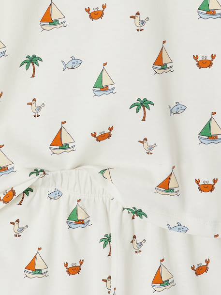 Pack of 2 pyjama shorts ecru 