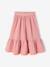 Occasion Wear Blouse & Frilled Skirt Combo blush+sage green 
