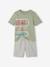 Pack of 2 vehicle pyjama shorts sage green 