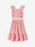 Occasion Wear Blouse & Frilled Skirt Combo blush+sage green 