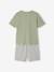Pack of 2 vehicle pyjama shorts sage green 