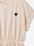 Dress with Openings on the Sides, for Girls, JONEN anthracite+vanilla 