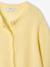 Buttoned cardigan pale yellow 