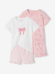 Girls-Pack of 2 knot playsuits 