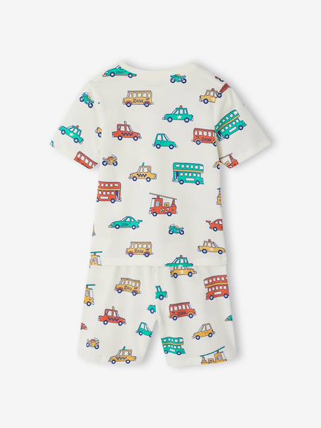 Pack of 2 vehicle pyjama shorts sage green 