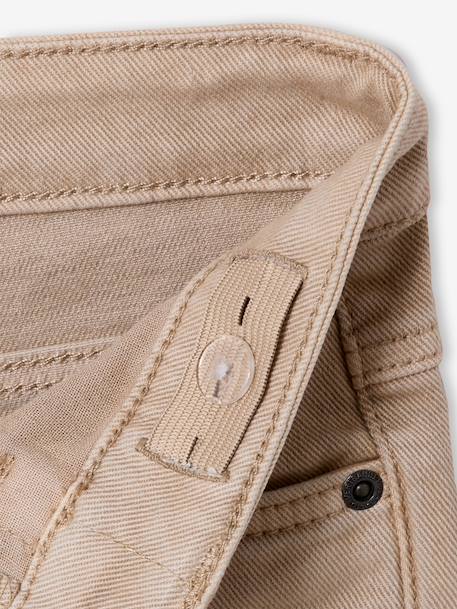 MEDIUM Hip, MorphologiK Slim Leg Coloured Trousers, for Boys beige+black+clay beige+emerald green+night blue+tomato red 