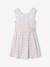 Occasion Wear Dress with Floral Print, for Girls light blue+pale pink+printed pink+printed white+white 
