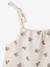 Baby girl playsuit in organic cotton pale pink 