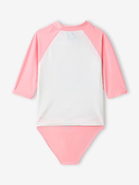 SNOOPY UV-protective swimsuit sweet pink 