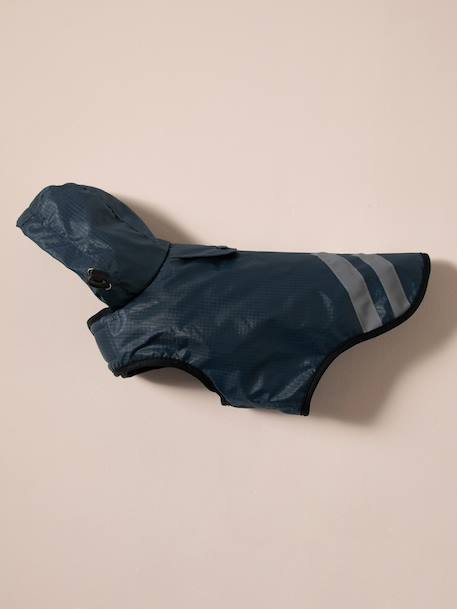 Waterproof dog coat slate blue 