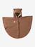 Cosy baby cape with ears cappuccino 
