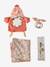 Personalised comforter carry case, hen orange 
