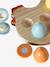 FSC® wooden hen with shape eggs wood 