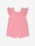 Girl's short jumpsuit rose 