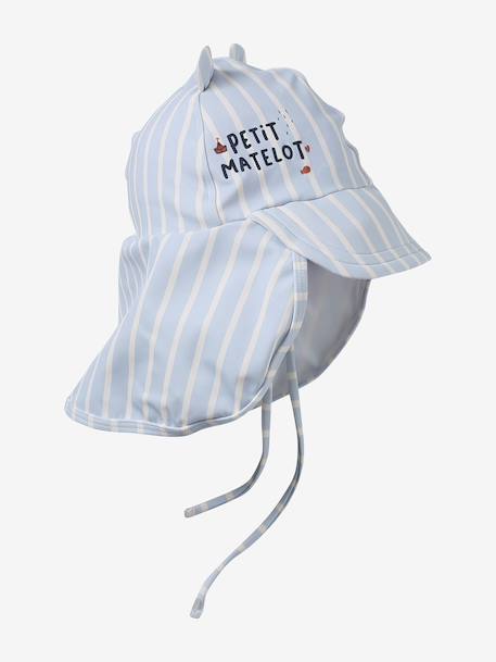Boy's swimming cap sky blue 
