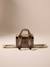 Animal carrier backpack striped beige 